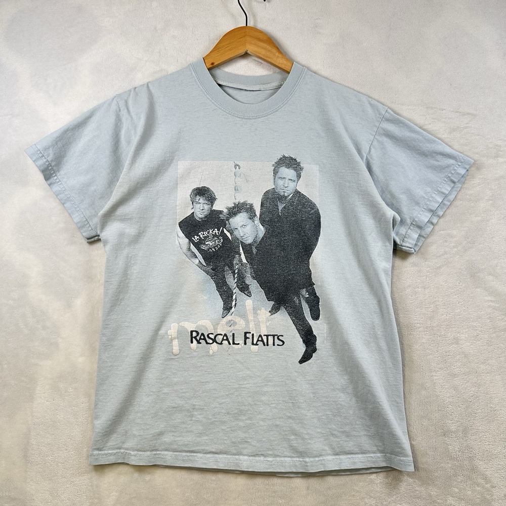 Rascal Flats Melt Tour T Shirt Medium